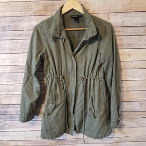 Olive Green Military Jacket Women's Size Small